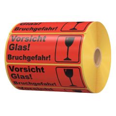 package handling label, paper, 105 x 37 mm - View Product