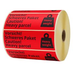 package handling label, paper, 105 x 37 mm - View Product