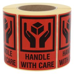 package handling label, paper, 74 x 105 mm - View Product