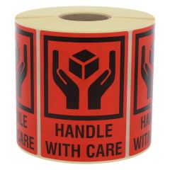 package handling label, paper, 74 x 105 mm - View Product