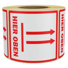 package handling label, paper, 100 x 100 mm - View Product