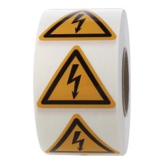 caution sign, W012, 50 mm - View Product