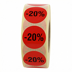 Aktionsetiketten, Papier, Ø 30 mm - Zum Produkt