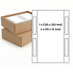 shipping labels, 105 x 205 mm - View Product