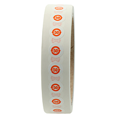 Elektrogeräte-Kennzeichen, China RoHS, Polyester, Ø 12,5 mm - Zum Produkt