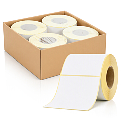 Zebra kompatible Etiketten, Thermo-Eco/Thermo-Top, 101,6 x 101,6 mm, 4 Rollen im Karton - Zum Produkt