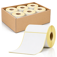shipping labels, thermal-eco/thermal-top, 101.6 x 152.4 mm, 6 rolls per box - View Product