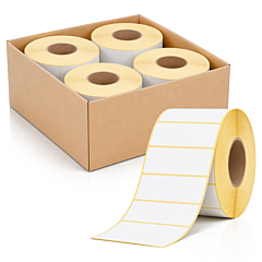 Zebra kompatible Papier Etiketten, 101,6 x 38,1 mm, 4 Rollen im Karton - Zum Produkt