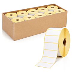 zebra compatible labels, thermal-eco/thermal-top, 50.8 x 25.4 mm, 10 rolls per box - View Product