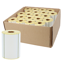 zebra compatible thermal-top labels, 76.2 x 44.45 mm, 20 rolls per box - View Product