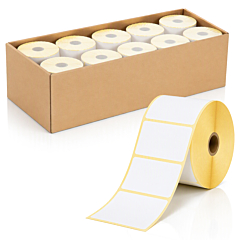 zebra compatible labels, thermal-eco/thermal-top, 76.2 x 50.8 mm, 10 rolls per box - View Product