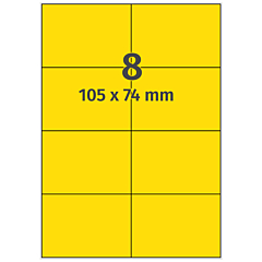 Papier Etiketten, 105 x 74 mm - Zum Produkt