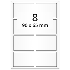 paper labels, 90 x 65 mm - View Product
