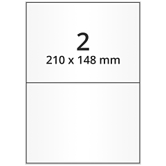 High Gloss Inkjet Etiketten, 210 x 148 mm - Zum Produkt