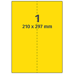 Papier Etiketten, 210 x 297 mm - Zum Produkt