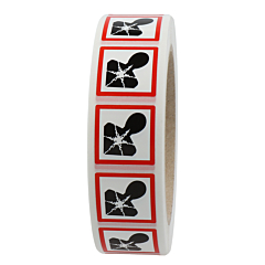 GHS-Etikett, GHS 08, Gesundheitsgefährdend, 25 x 25 mm - Zum Produkt