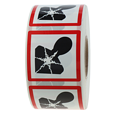 GHS-Etikett, GHS 08, Gesundheitsgefährdend, 50 x 50 mm - Zum Produkt