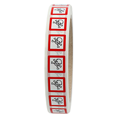 GHS labels GHS 06, toxic substances, 15 x 15 mm - View Product