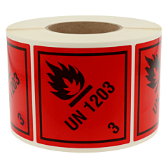 dangerous goods labels, polyethylene foil, 100 x 100 mm - View Product