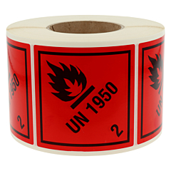 Gefahrgutetiketten, Polyethylen, 100 x 100 mm - Zum Produkt