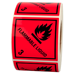 dangerous goods labels, polyethylene foil, 100 x 100 mm - View Product