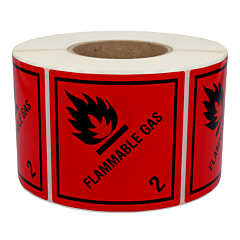 dangerous goods labels, polyethylene foil, 100 x 100 mm - View Product