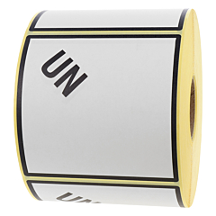 UN labels, ADR regulation 653, paper, 100 x 100 mm - View Product