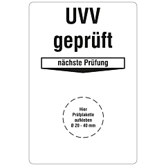 base label resource inspection, 76.2 x 50.8 mm - View Product