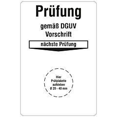 base label resource inspection, 76.2 x 50.8 mm - View Product