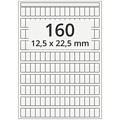 Kabeletiketten, Polyester, 12,5 x 22,5 mm - Zum Produkt