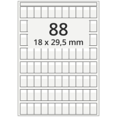 Kabeletiketten, Polyester, 18 x 29,5 mm - Zum Produkt