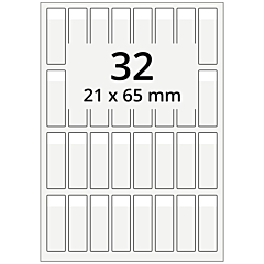cable labels, polyester, 21 x 65 mm - View Product