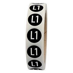 Leiterkennzeichnung, Außenleiter L1, Ø 12,5 mm - Zum Produkt