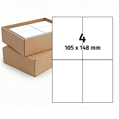 shipping labels, 105 x 148 mm, 2 packages - View Product