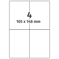 Versandetiketten, 105 x 148 mm - Zum Produkt