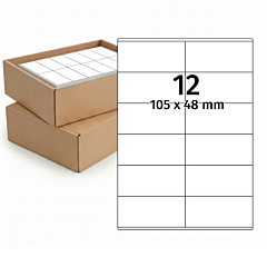 paper labels, 105 x 48 mm, 2 packages - View Product
