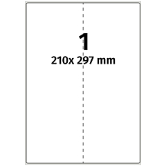 shipping labels, 210 x 297 mm - View Product