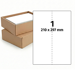 shipping labels, 210 x 297 mm, 2 packages - View Product