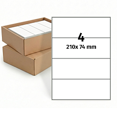 paper labels, 210 x 74 mm, 2 packages - View Product