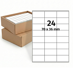 paper labels, 70 x 36 mm, 2 packages - View Product