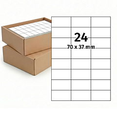 paper labels, 70 x 37 mm, 2 packages - View Product