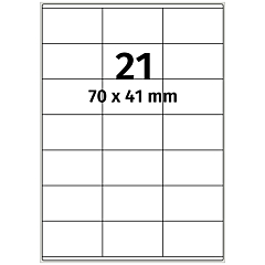 paper labels, 70 x 41 mm - View Product