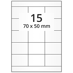 paper labels, 70 x 50 mm - View Product