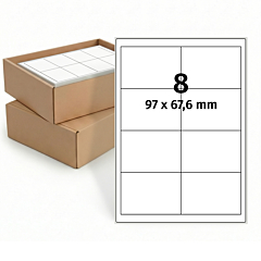 paper labels, 97 x 67.6 mm, 2 packages - View Product