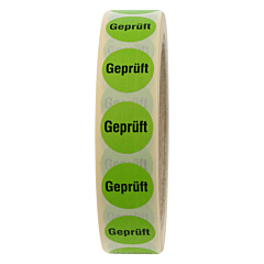 quality assurance labels, paper, Ø 20 mm - View Product