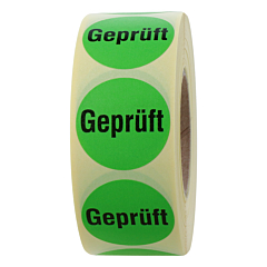 quality assurance labels, paper, Ø 30 mm - View Product