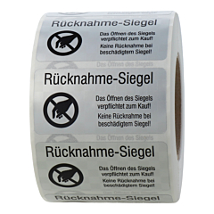 Siegeletiketten, 50,8 x 25,4 mm - Zum Produkt