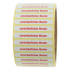 sealing label, paper, 50.8 x 6.35 mm - View Product