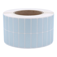 polyester labels, silver, permanent, 36 x 12.7 mm - View Product
