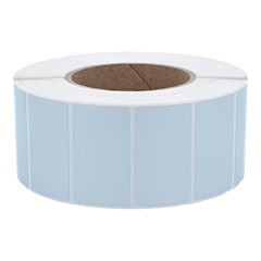 Polyester Etiketten, silber, permanent klebend, 60 x 34 mm - Zum Produkt